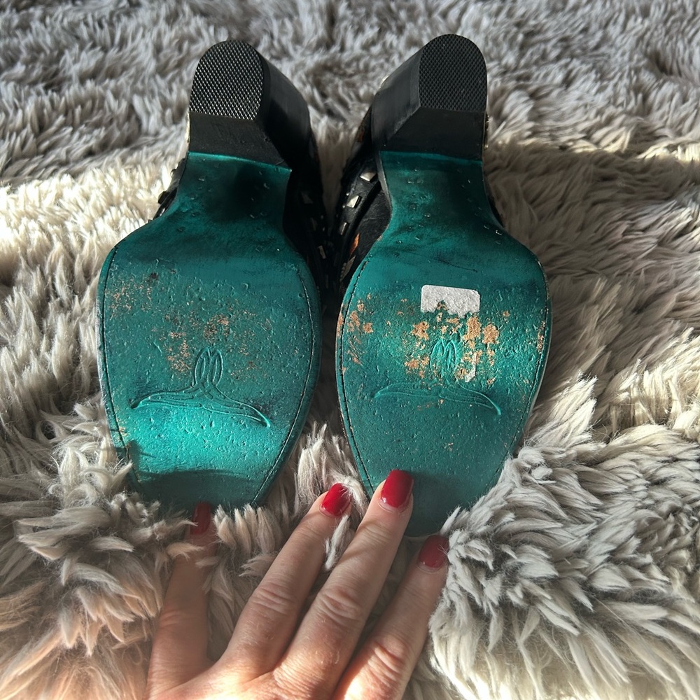 Lane Aztec Peep Toe - Picture 2 of 8